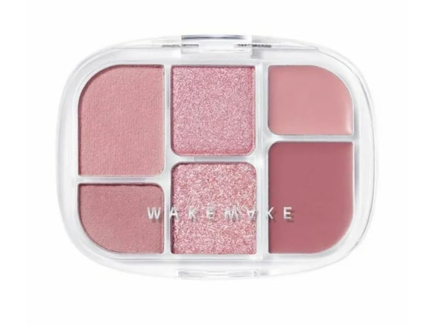 Wakemake Soft Sheer Multi Palette - 02 Lasy Rose By Wakemake For Women - 0.22 Oz Makeup