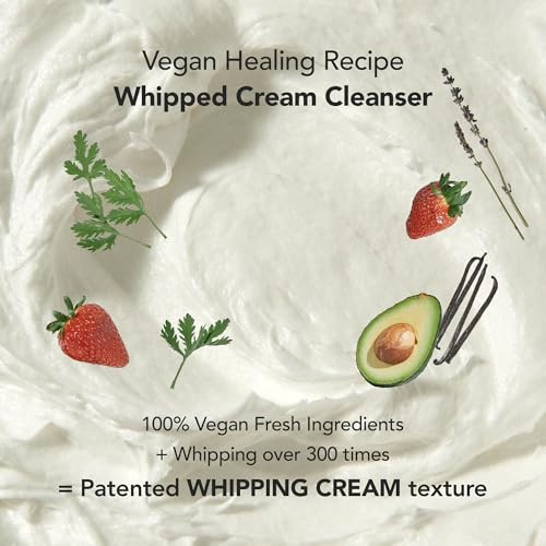 [+Headband] Whipped Cream Vegan Cleanser Mugtree 4.5 Oz Mugwort & Tea Tree Sebum & Pore Care
