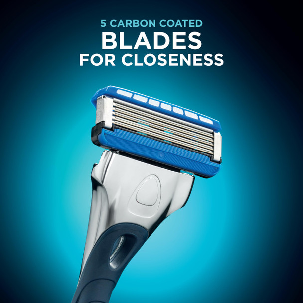 Wilkinson Hydro 5 Skin Protection Razor 13 Blade Refills Enriched Lubricating Band With Pro Vitamin B5 Multicolor (1 Count Box)