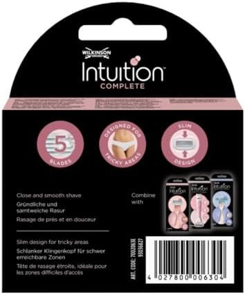 Wilkinson Sword Intuition Complete Women's Razor Blades Pack Of 3