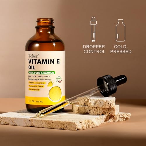 Yoken Vitamin E Oil 4 Oz And Glycerin Vegetable Glycerine 32 Fl Oz
