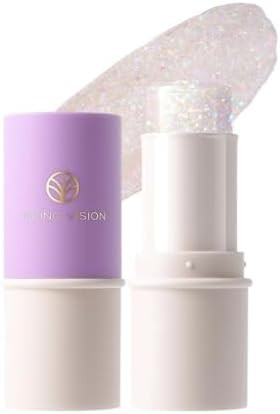 Young Vision Face Glitter Stick Waterproof Hair Glitter Gel Chunky Glitter Face Paint Chunky Mermaid Sequin Color Changing Glitter Makeup For Women And Kid Xmas Festival Accessories Glitter (01)