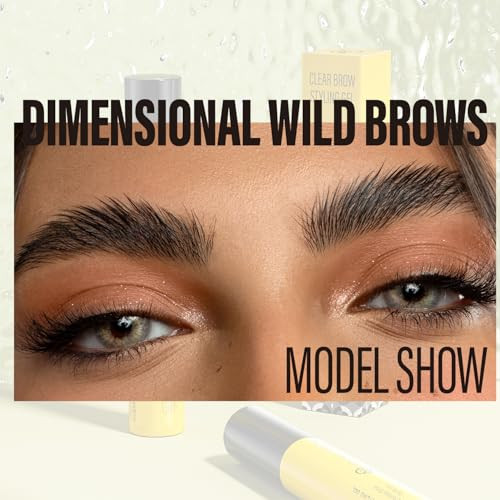 Young Vision Eyebrow Gel - Long-Lasting Brow Glue Waterproof Clear Brow Gel Smudge-Resistant Quick-Dry Brow Wax For Defined Brow Sculpting