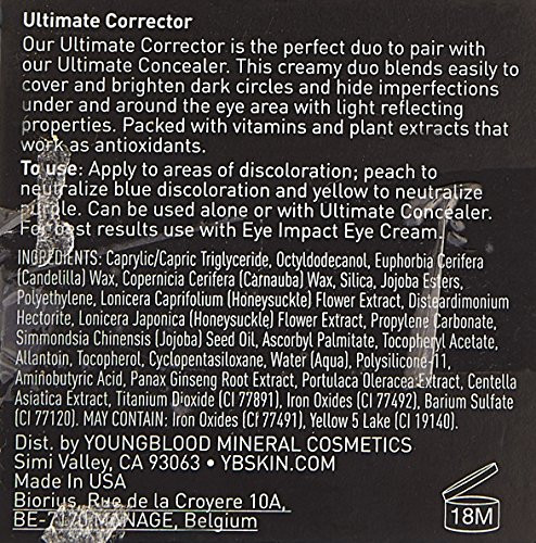 Youngblood Mineral Cosmetics Natural Ultimate Corrector - Concealing Compact Duo - 2.7 G / 0.09 Oz
