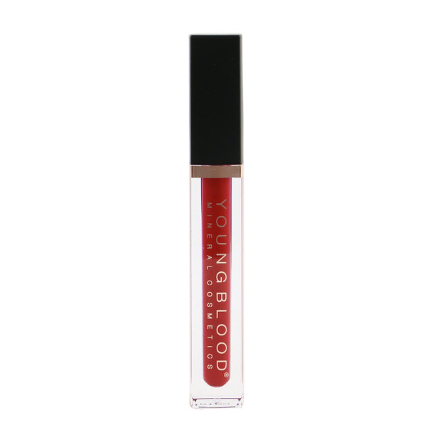 Youngblood Clean Luxury Cosmetics Hydrating Liquid Lip Creme Soft Velvety Matte Long Lasting Moisturizing Non-Sticky Liquid Lipstick Vegan Cruelty Paraben Gluten (Iconic)