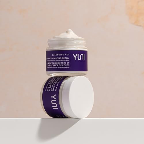 Yuni Niacinamide Moisturizer Collagen Boosting Face Cream 5% Niacinamide For Sensitive Skin Anti Aging Skincare Skin Tightening Plant Based Vegan Skincare 1.7 Oz
