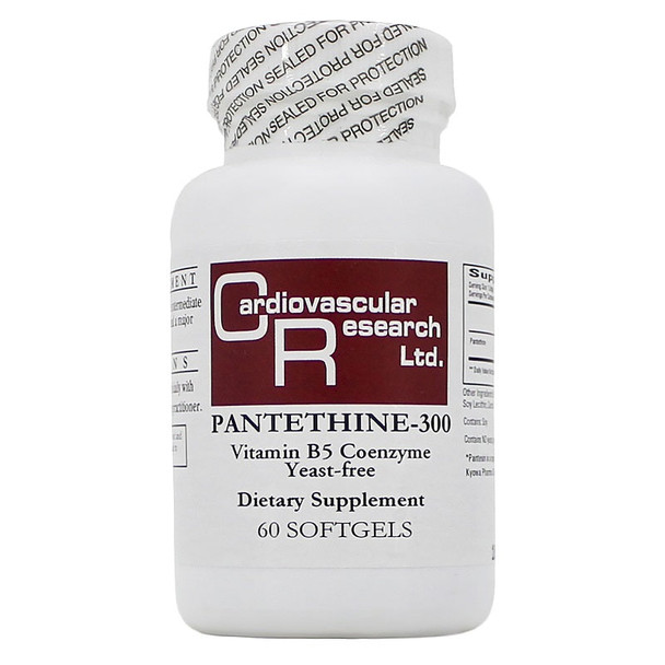 Ecological Formulas  Pantethine 300mg  60 Softgels