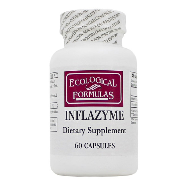 Ecological Formulas  Inflazyme  60 Capsules