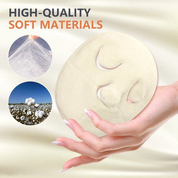 Belanto Face Steam & Cooling Towel Mask Reusable Face Steaming Towel For Women Girls Hot and Cold Warm Compress Facial Steamer & Moisturizing Spa Towels for Eye Relaxation & Skin Care