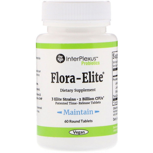 Interplexus Flora-Elite 60 Caplets