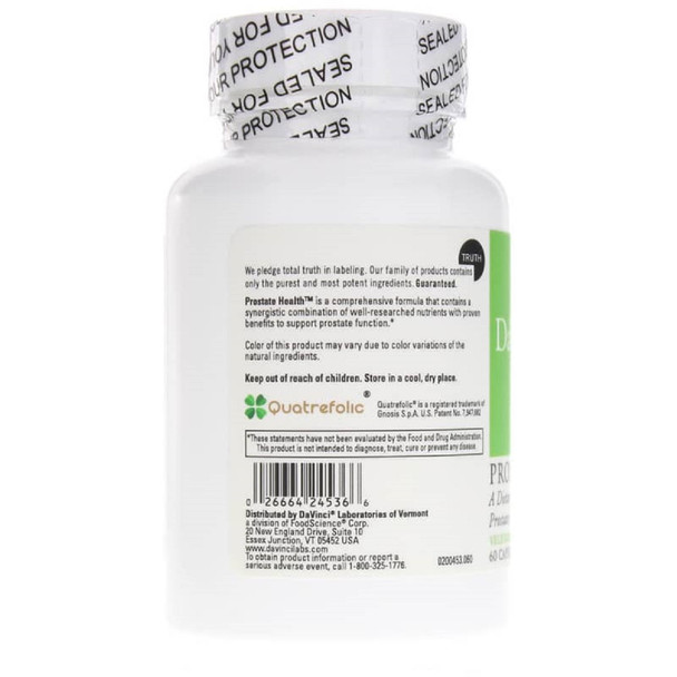 Davinci Labs Prostate Health 60 Capsules
