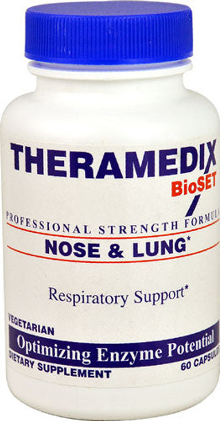 Theramedix BioSet  Nose and Lung  60 Capsules
