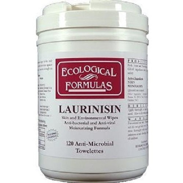 Ecological Formulas  Laurinisin Anti-microbial Towelettes  120 Wipes