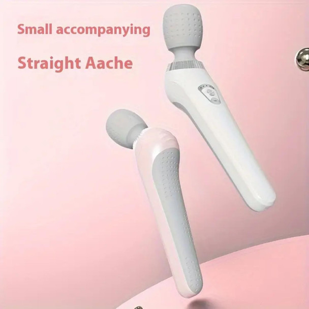 Rechargeable Electric Body Massage Wand With Multiple Intensity Levels For Neck Shoulder Back Arms & Legs