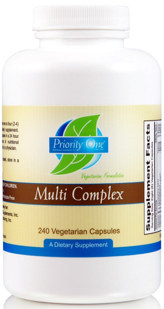 Priority One Multi Complex 240 Vegetarian Capsules