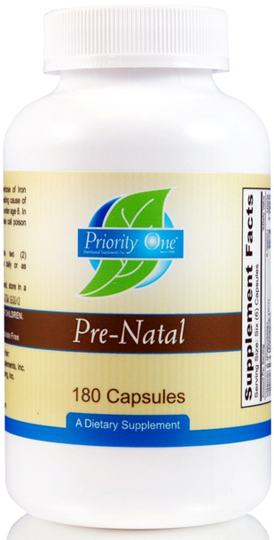 Priority One Pre-Natal 180 Capsules