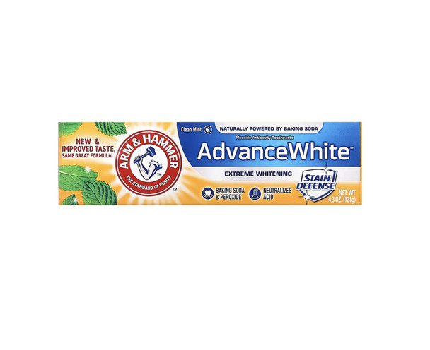 Arm & Hammer Advance White Baking Soda & Peroxide Toothpaste Extreme Whitening 4.3 Oz