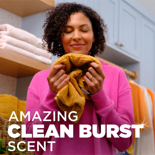 Arm & Hammer Clean Burst 5-In-1 Laundry Detergent Power Paks High Efficieny (He) 42 Count