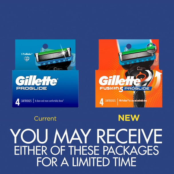 Gillette Fusion ProGlide Power Cartridges 4 ea