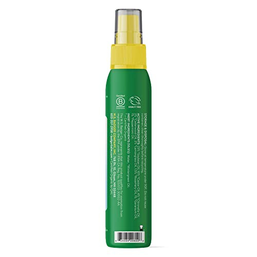Badger Bug Spray (4Oz) & Bug Repellent Balm Stick (.6Oz) - Organic Deet Free Mosquito Repellent With Citronella & Lemongrass Natural Plant Based Family Friendly Insect Repellent