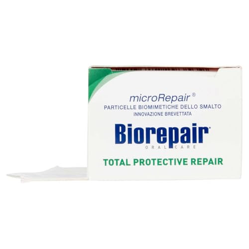 Biorepair Total Protective Repair Toothpaste With Microrepair New Formula - 2.5 Fluid Ounce (75Ml) Tube Italian Import
