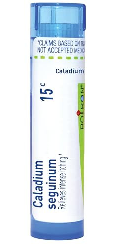 Boiron Caladium Seguinum 15C For Intense Itching 80 Pellets
