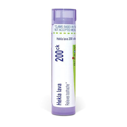 Boiron Hekla Lava 200Ck Homeopathic Medicine For Toothache 80 Pellets