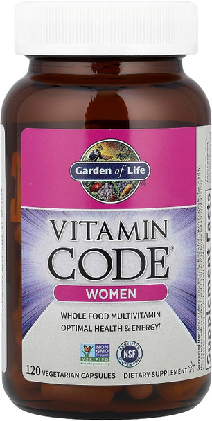 Garden of Life Vitamin Code Women 120 Veggie Caps