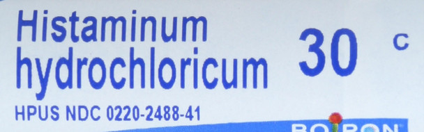 Boiron Histaminum Hydrochloricum 30 80 Pellets Homeopathic Medicine For Allergy Relief