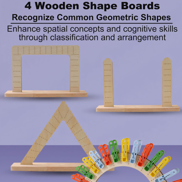 Boticako Dementia Activities For Seniors - Wooden Color Matching Clip Game Designed For Alzheimers Elderly Activities & Memory Games For Dementia Seniors Patients
