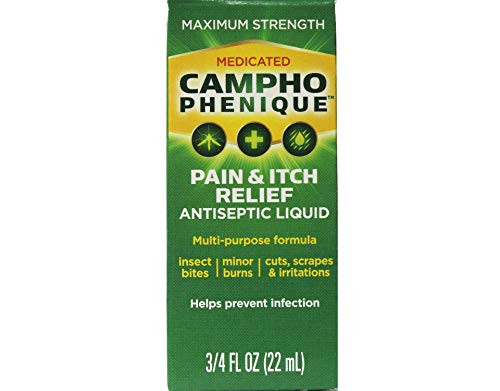 Campho-Phenique Pain & Itch Relief Antiseptic Liquid 0.75 Fl Oz (Pack Of 2)