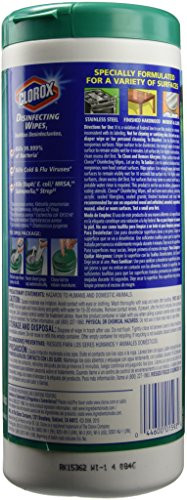Clorox Wet Wipes Lemon Fresh & Fresh Scent 3 Ct