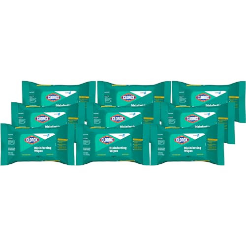 Cloroxpro Disinfecting Wipes Bleach-Free Fresh Scent 70 Count ((Package May Vary) (Pack Of 9)