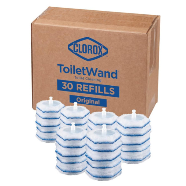 Clorox Toiletwand Disinfecting Refills Disposable Wand Heads 30 Count (Package May Vary)