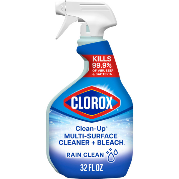 Clorox Clean-Up Multi-Surface Cleaner With Bleach Rain Clean Spray 32 Fl Oz (Package May Vary)