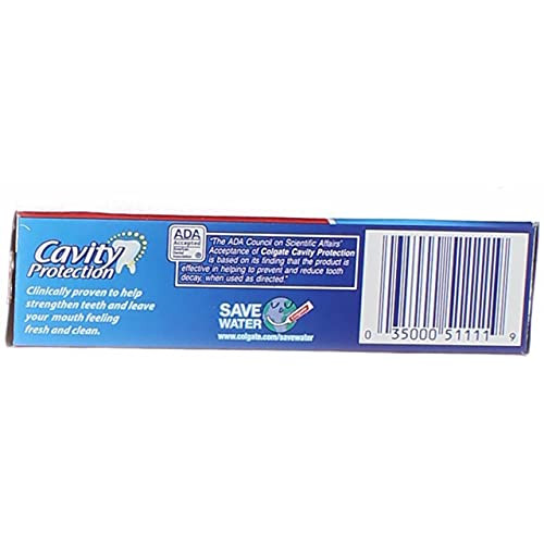 Colgate Cavity Protection Fluoride Toothpaste Great Regular Flavor Travel Size Tsa Aproved 1 Ounce (Pack Of 8)