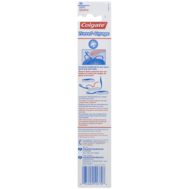 Colgate Travel Toothbrush Soft - Colors May Vary