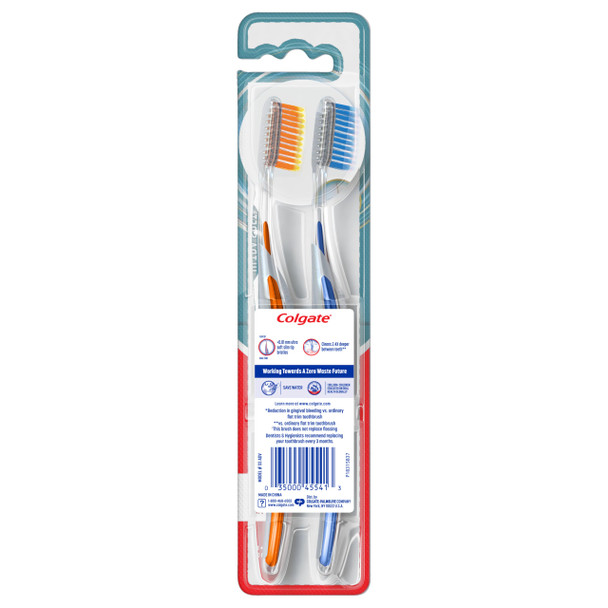 Colgate Gum Health Toothbrush Ultra Soft 2 Count
