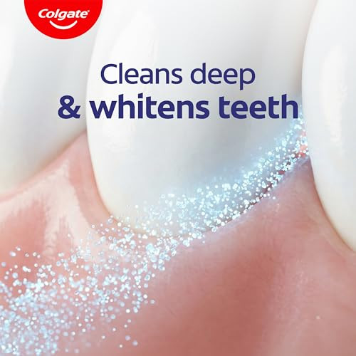 Colgate Baking Soda And Peroxide Whitening Toothpaste Gel 3 Pack Fluoride Formulated Removes Surface Stains Frosty Mint Stripe 6 Oz