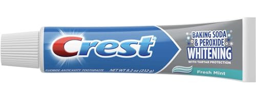 Crest Bspx Whitening8.2 Size 8.2Z Crest Baking Soda & Peroxide Toothpaste W/Tartar Control Fresh Mint