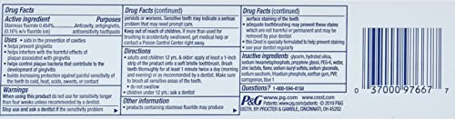 Crest Pro Health Advanced Deep Clean Mint Toothpaste 5.1 Ounce (Pack Of 12)