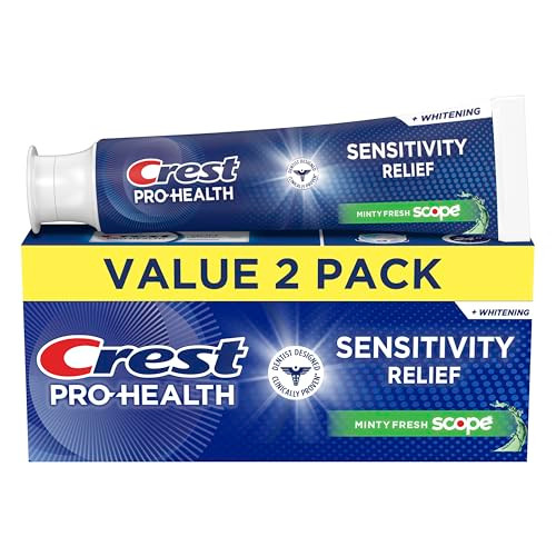 Crest Pro-Health Advanced Sensitivity Whitening Plus Scope Toothpaste 5.1 Oz X 2