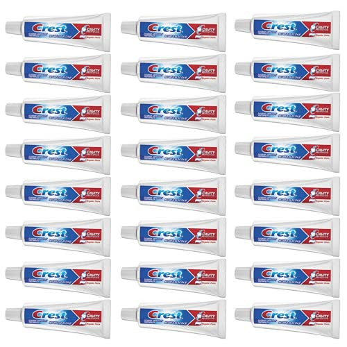 Crest Cavity Regular Toothpaste Travel Size .85 Oz (Pack Of 24)