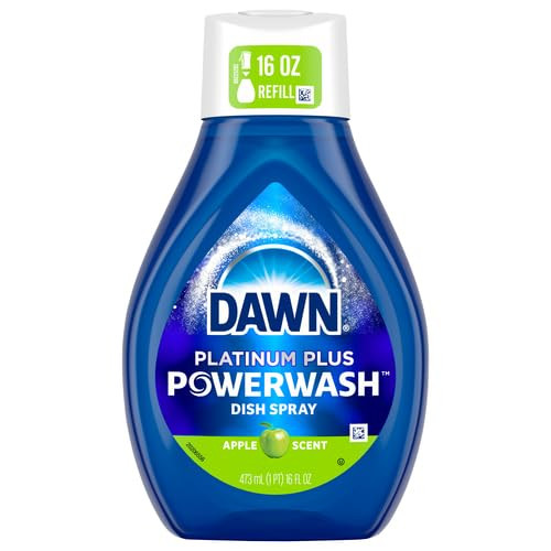 Dawn 52367 Platinum Powerwash Dish Spray Soap Apple Scent 16-Oz. Refill