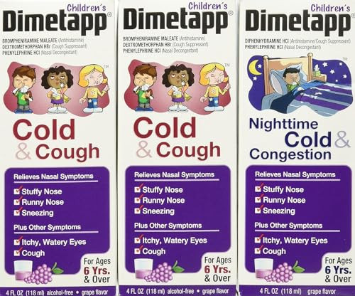 Dimetapp Children'S Cold & Cough/Congestion 2 Pack Day/Night Value 1 Pack