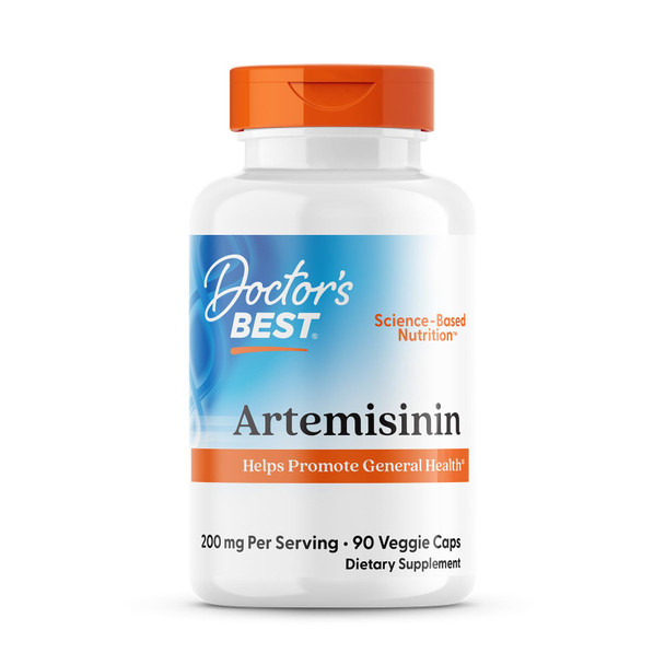 Doctor'S Best Artemisinin Supplement For Men & Women - Sourced From Sweet Wormwood Herb Artemisia Annua Capsules 200 Mg Per Serving Natural Immune Health Support For Adults 90 Ct Veg Caps