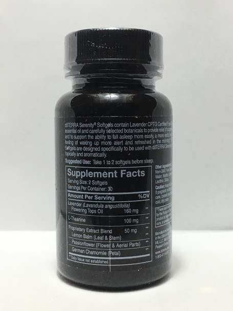 Doterra - Serenity Softgels Essential Oil Restful Complex 60 Softgels
