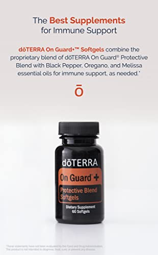 Doterra On Guard Essential Oil Protective Blend Softgels 60 Ct (2 Pack)