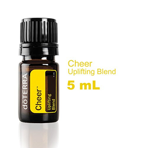 Doterra - Cheer Essential Oil Uplifting Blend - Optimistic Aroma Promotes Feelings Of Cheerfulness And Happiness Counteracts Negative Emotions For Diffusion Or Topical Use 5 Ml