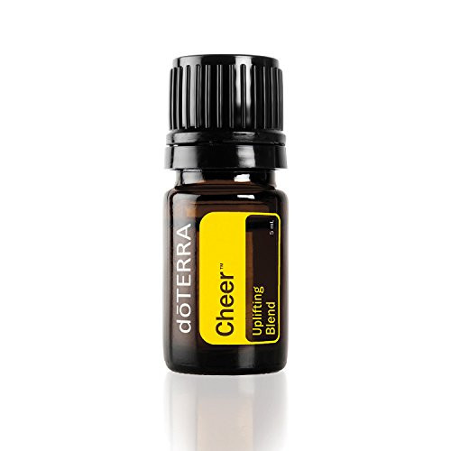 Doterra - Cheer Essential Oil Uplifting Blend - Optimistic Aroma Promotes Feelings Of Cheerfulness And Happiness Counteracts Negative Emotions For Diffusion Or Topical Use 5 Ml